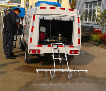 小型人行道專用道路清洗車小推車清洗