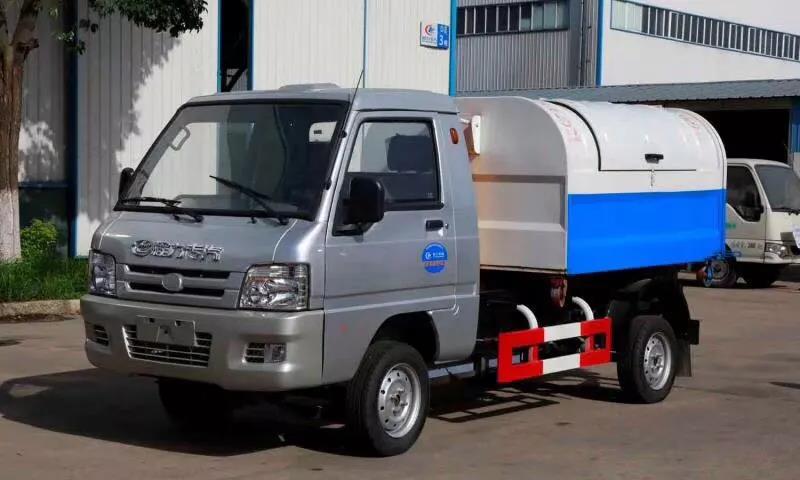 翼展式新能源環(huán)衛(wèi)勾臂垃圾清運(yùn)車