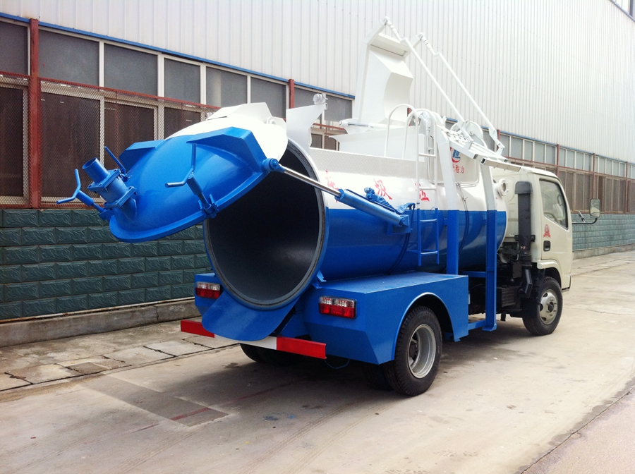 東風小多利卡餐廚垃圾車圖片,東風小多利卡泔水車圖片