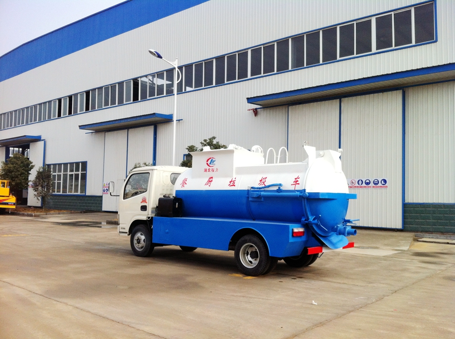 東風小多利卡餐廚垃圾車圖片,東風小多利卡泔水車圖片