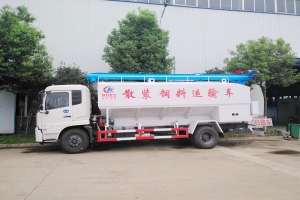 東風(fēng)天錦散裝飼料運(yùn)輸車圖片