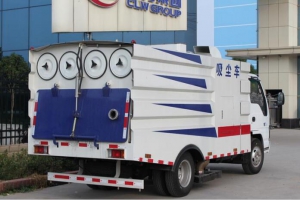 湖北程力真空吸塵式掃路車 一體式掃地車