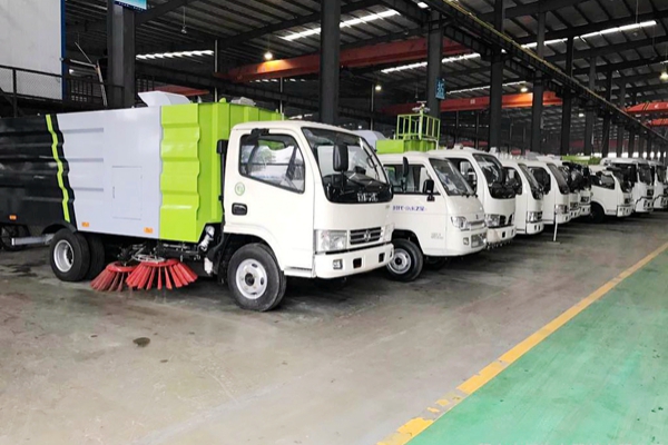 南通崇川20輛環(huán)衛(wèi)清掃車本月投入使用