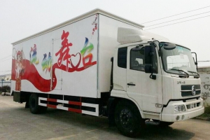 湖北程力推出流動舞臺車 文藝演出車 戶外廣告車