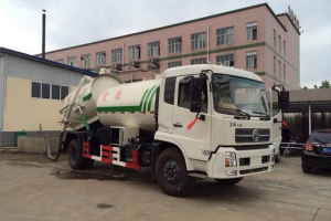 程力汽車推薦兩款10立方高壓沖洗集吸污一體車