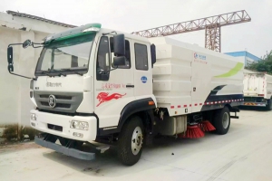 程力吸塵車在煤礦廠大顯身手