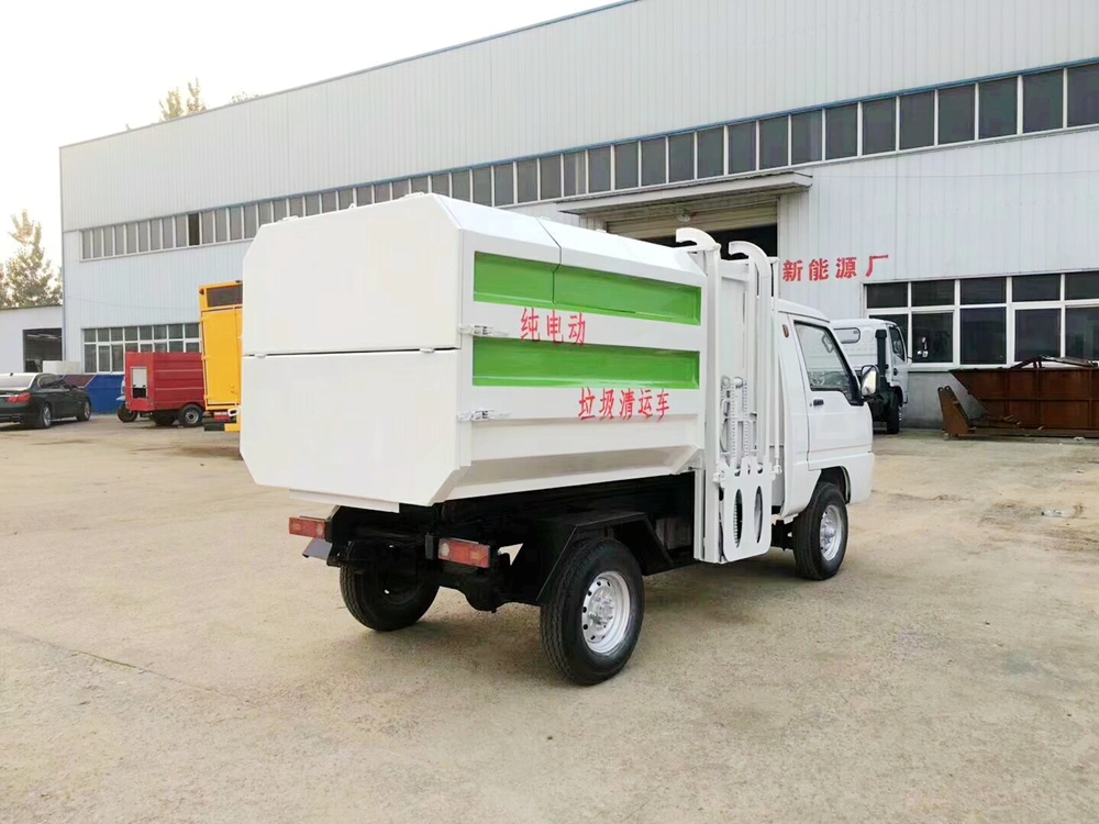 純電動(dòng)掛桶垃圾清運(yùn)車(chē),純電動(dòng)垃圾車(chē),新能源垃圾車(chē)