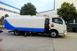湖北程力東風(fēng)多利卡吸塵車滿足高速公路保潔的需求