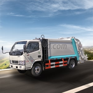 壓縮垃圾車圖片