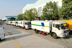 高壓清洗掃路車配置