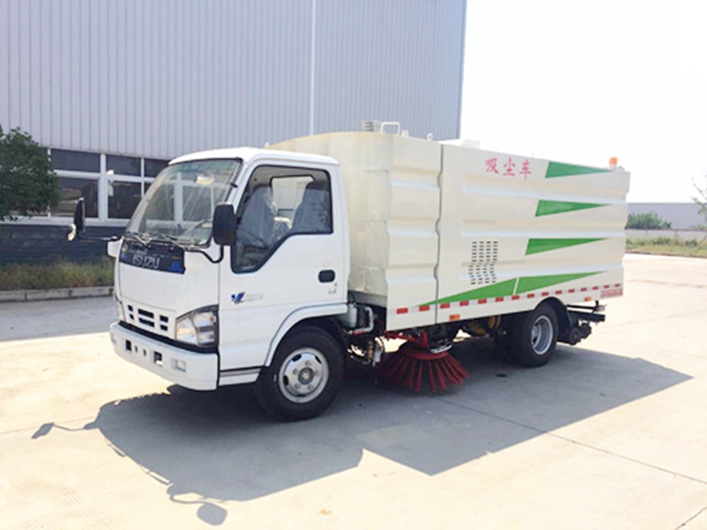 慶鈴五十鈴純吸式掃路車圖片