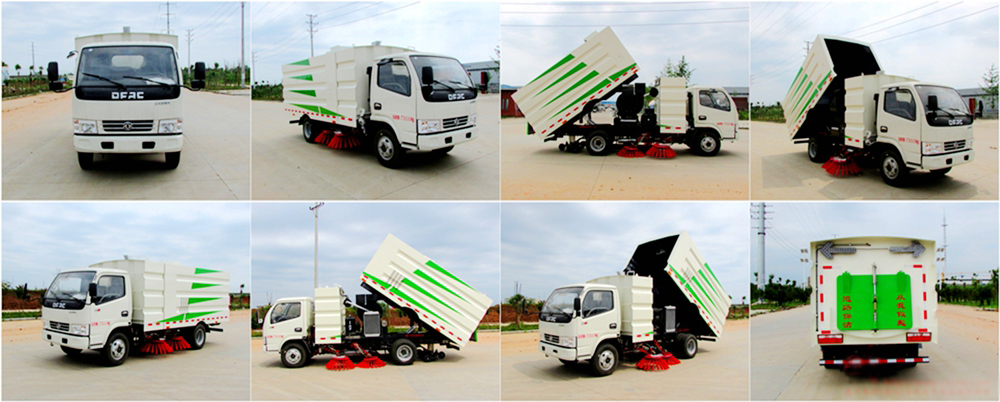 東風(fēng)小多利卡掃路車多方位圖片