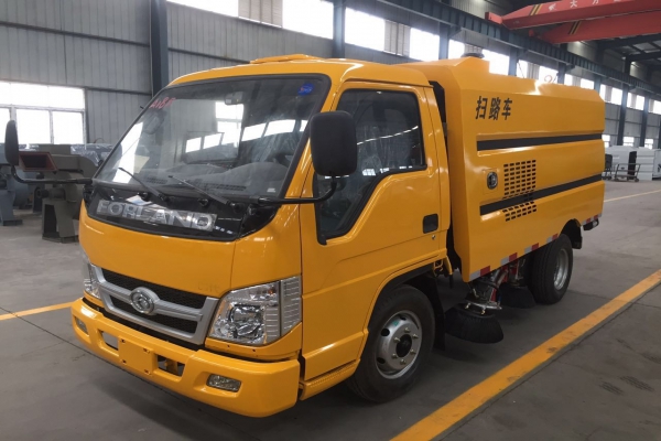 福田道路洗掃車視頻