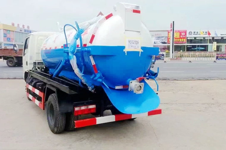 吸污車排出污水方法