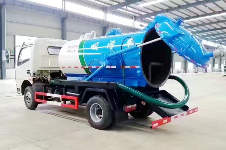 吸污車排出污泥方法
