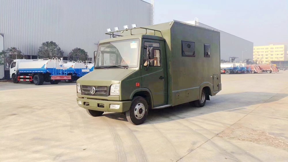 陜汽越野式房車(chē)外觀圖片