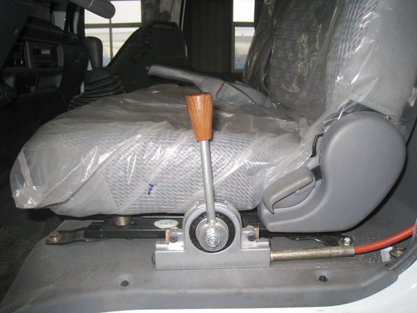 吸塵車取力器操縱手柄