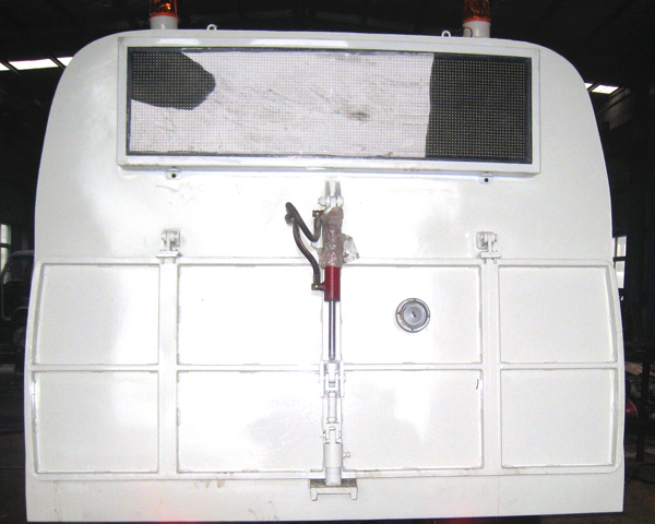 吸塵車尾部LED液晶顯示屏