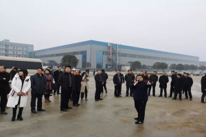 隨州市委、市人大代表團(tuán)蒞臨程力集團(tuán)商用車產(chǎn)業(yè)園視察二期工程