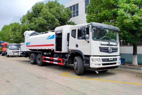 東風(fēng)T5后雙橋多功能抑塵車(chē)(60-120米霧炮)