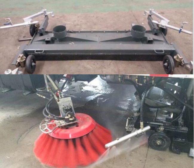 洗掃車洗掃作業(yè)