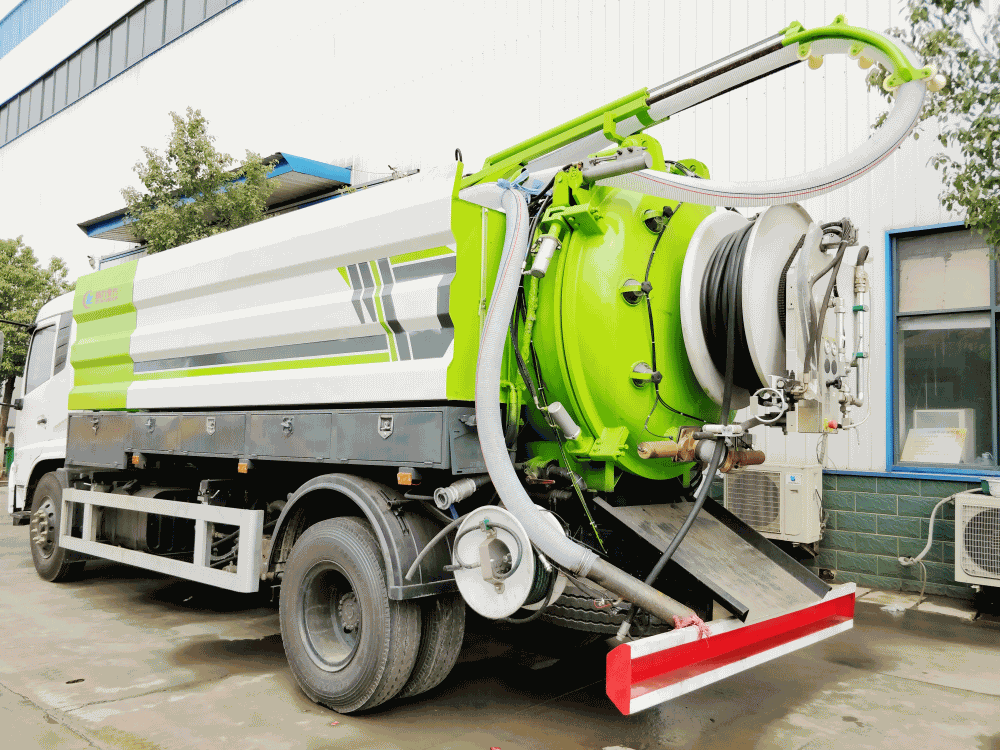 東風(fēng)天錦清洗吸污車國六車型圖片