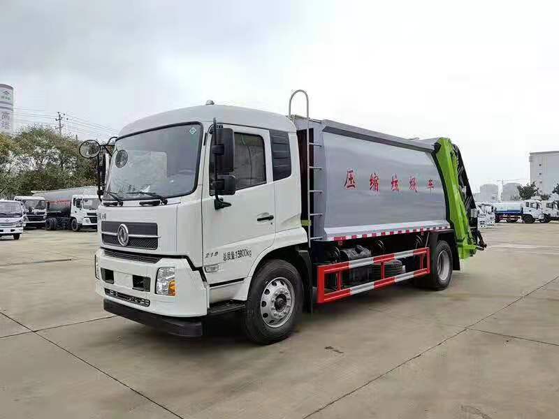 東風(fēng)天錦壓縮式垃圾車圖片