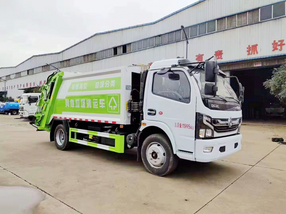 東風(fēng)大多利卡國六壓縮垃圾運(yùn)輸車圖片