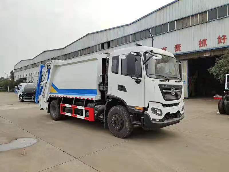 東風(fēng)天錦天然氣新能源壓縮式垃圾車圖片